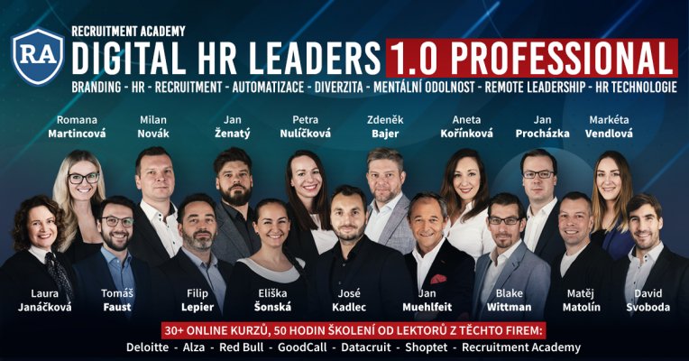 Digital HR Leaders 1.0 Professional (30+ online kurzů)